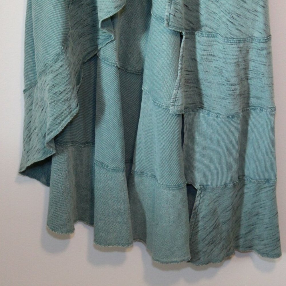 Soft Surroundings Thermal Duster Long Cardigan Green Size PS Petite S H12771 - Picture 5 of 16